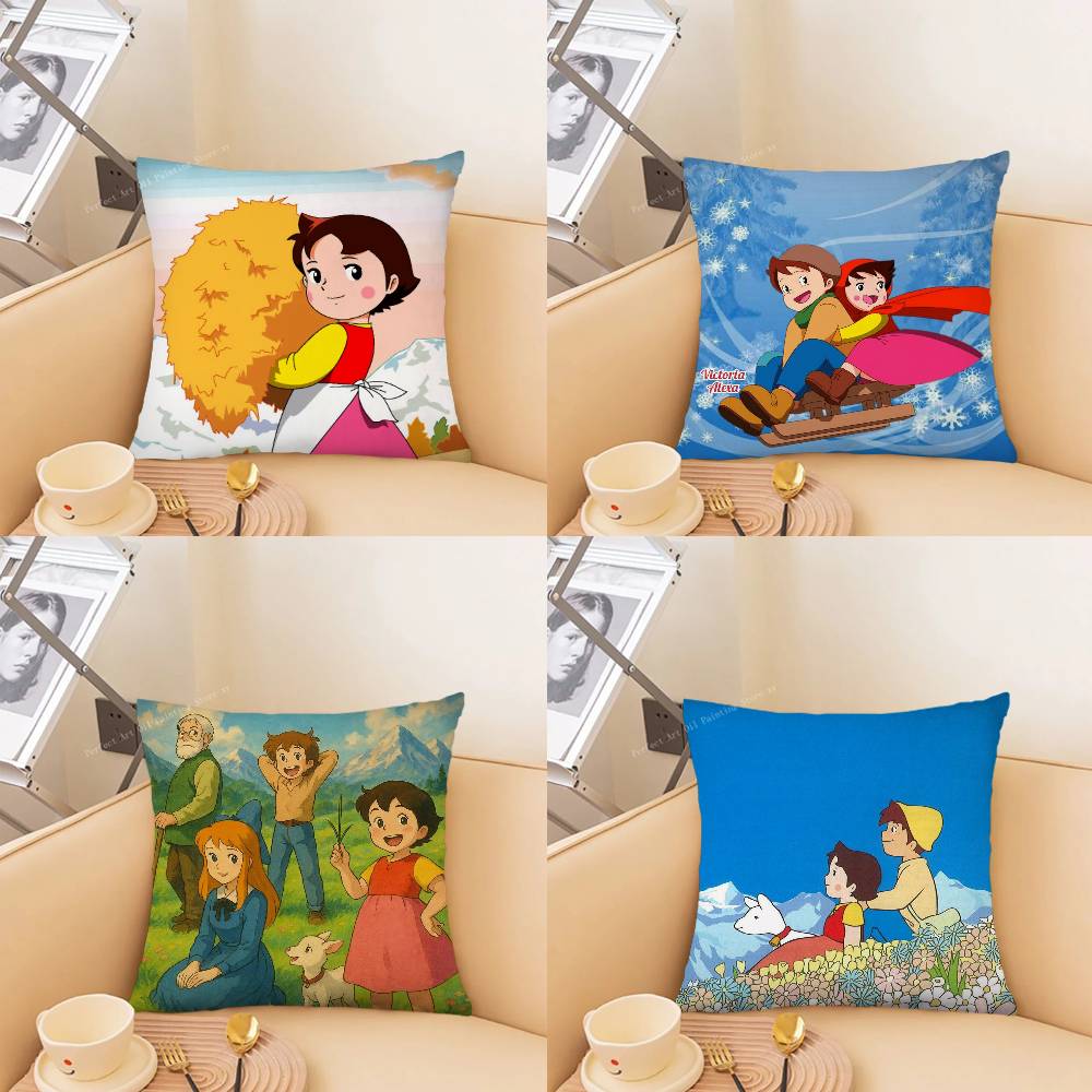 Japanese Home Textiles - Japanese Anime Movie H-Heidi Pillow Case