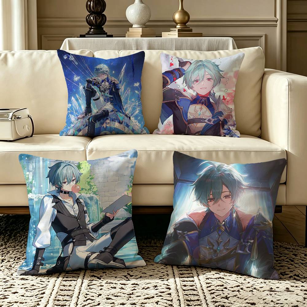 Home Textiles Là Gì - Cryo L-Lohen G-enshin Impact Pillow Case