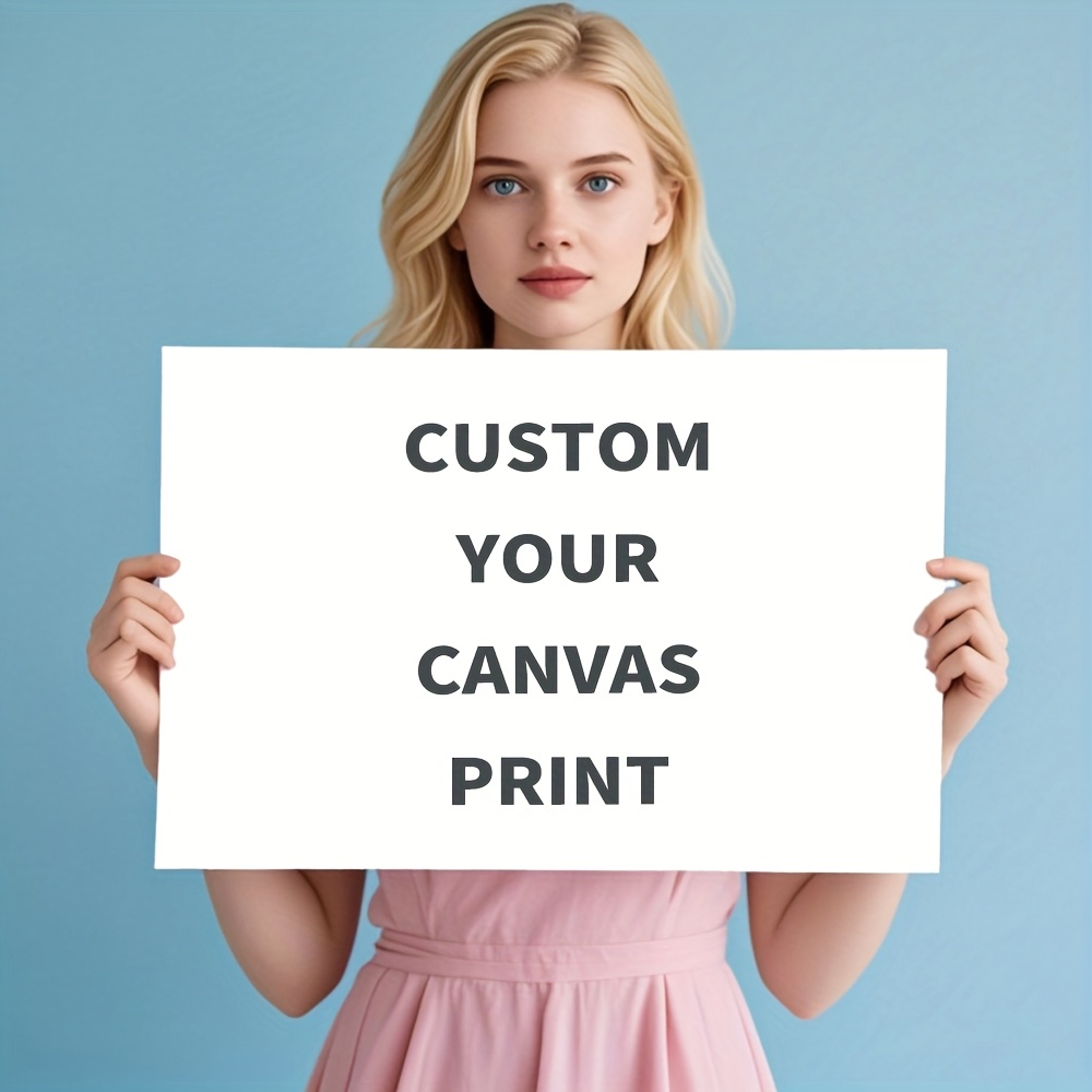 Your Home Textiles - Custom Canvas Print with Your Photo