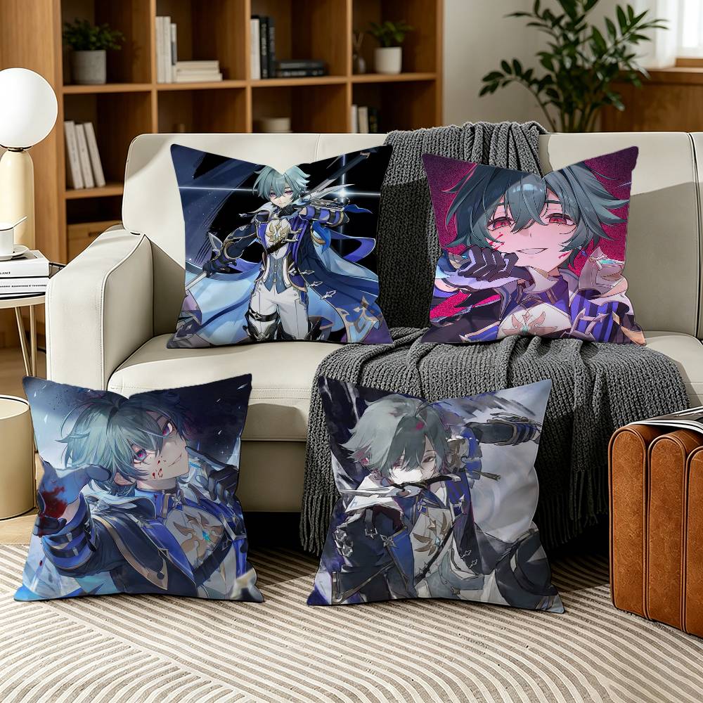 Cryo L-Lohen G-Genshin Pillow  - đánh giá và giá Home Textiles Là Gì
