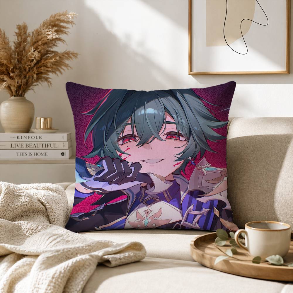 Cryo L-Lohen G-Genshin Pillow  - đánh giá và giá Home Textiles Là Gì