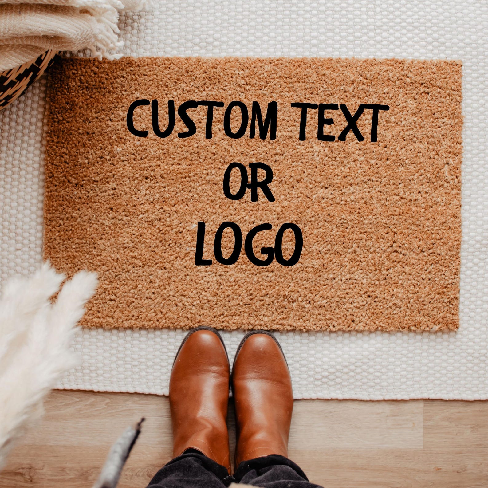 Brush Door Mat Personalised Fr - đánh giá và giá Your Home Textiles