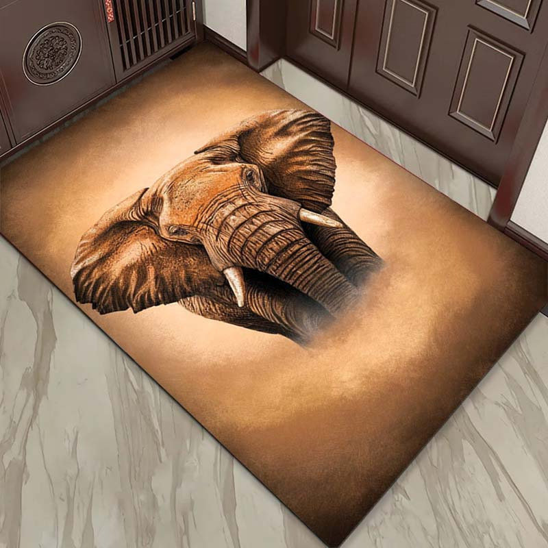 Elephant Portrait Rug for Safa - đánh giá và giá Your Home Textiles