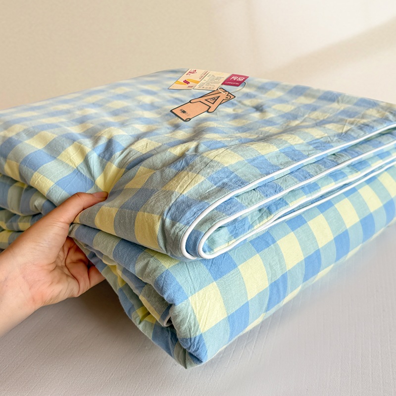 Japanese Plaid Printed Summer  - đánh giá và giá Japanese Home Textiles
