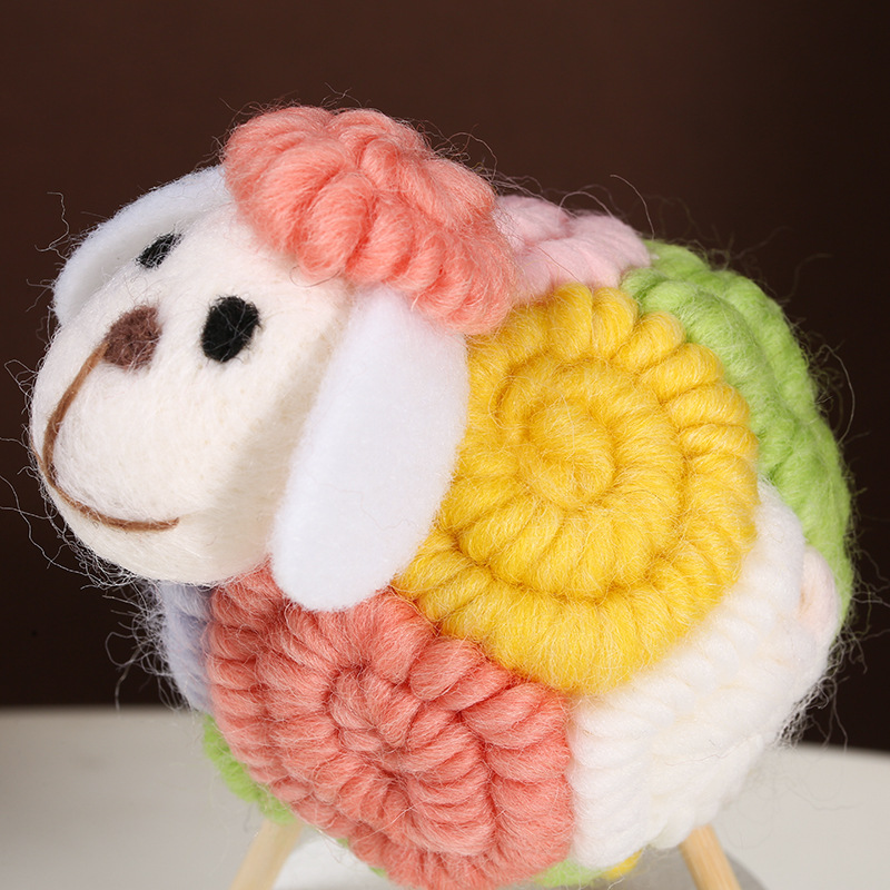 1PCS Lovely Felt Sheep Ornamen - đánh giá và giá Home Textiles China