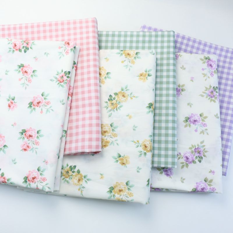 235x50cm Pastoral Pink Purple  - đánh giá và giá Home Textiles Discount